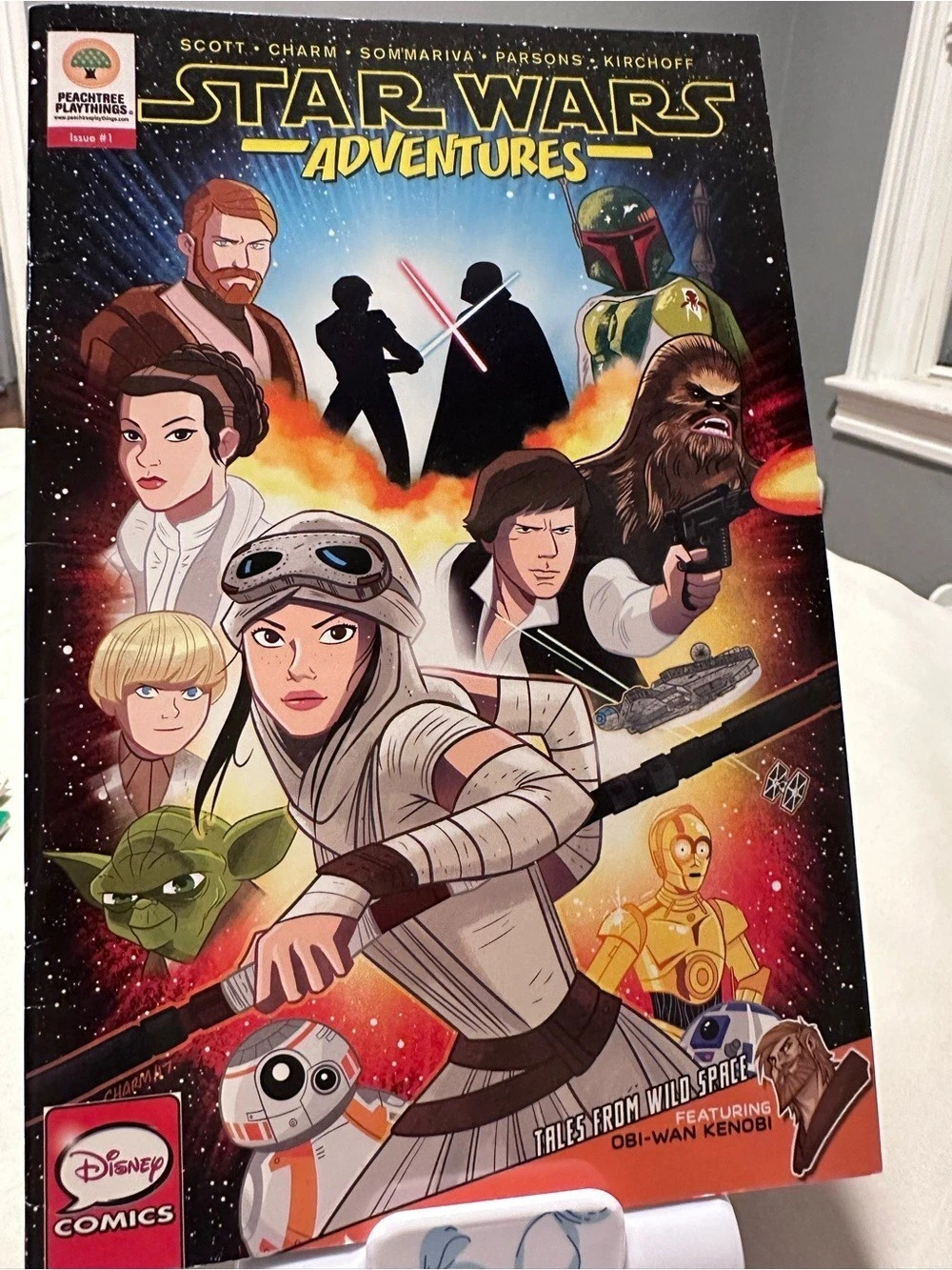 Disney Star Wars Adventures Issue #1 Peachtree Playthings Edition Issue #1 Comic